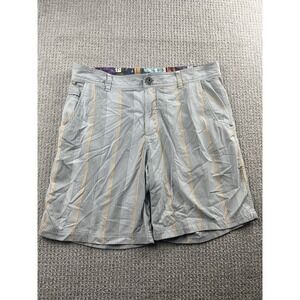 Lululemon Kahuna Plaid Comic Strip Cartoon Lined Golf Casual Shorts - 36